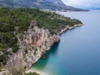 Tiefblick zum Nugal Strand